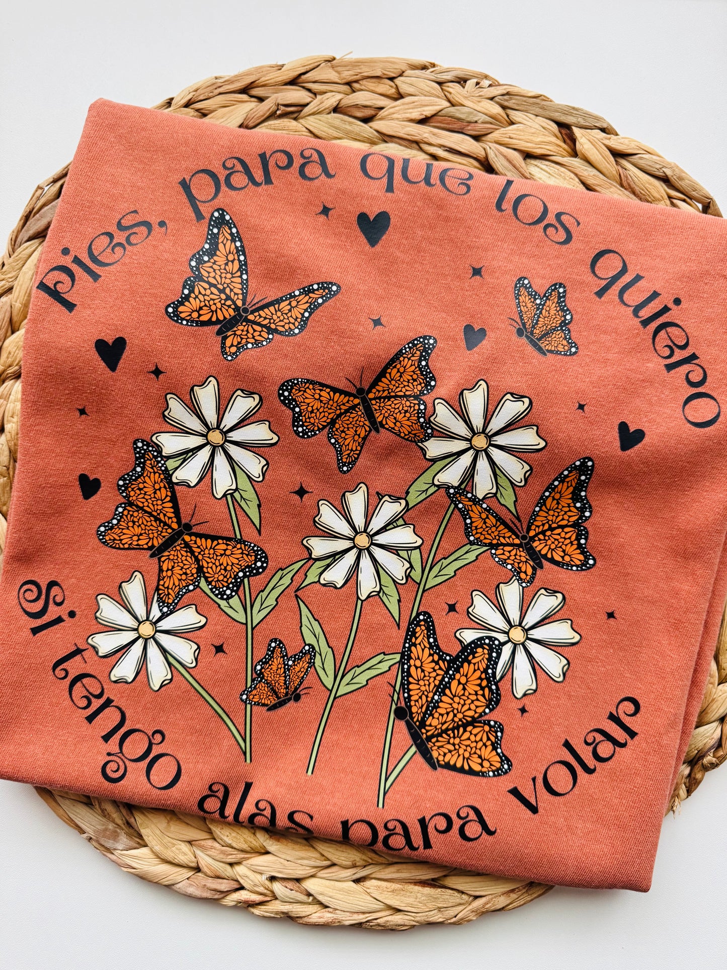 Pies para que los quiero si tengo alas para volar tee