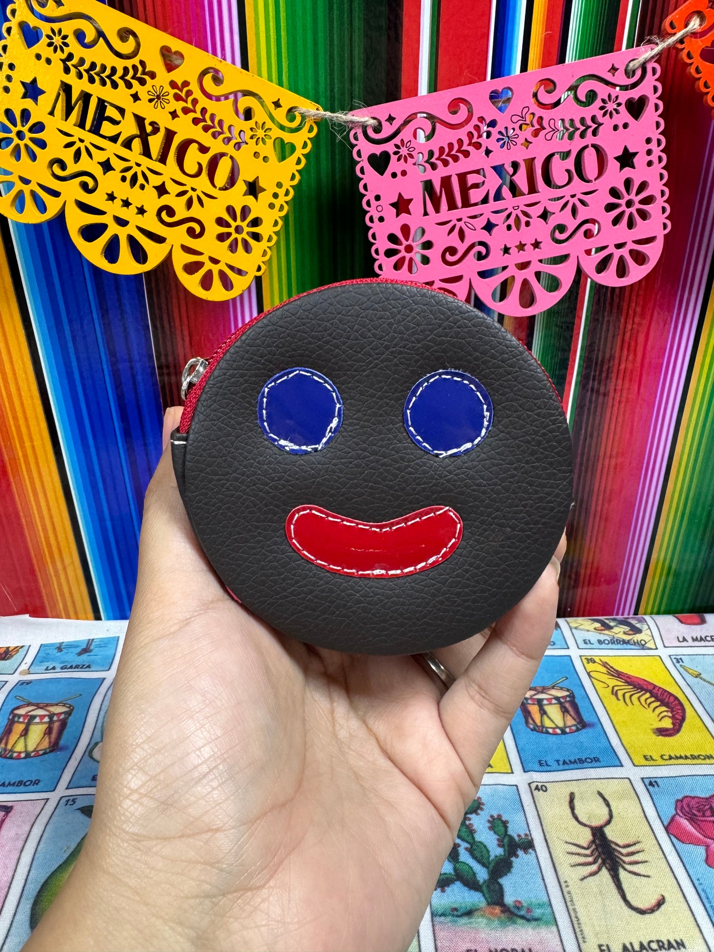 Paleta payaso monedero
