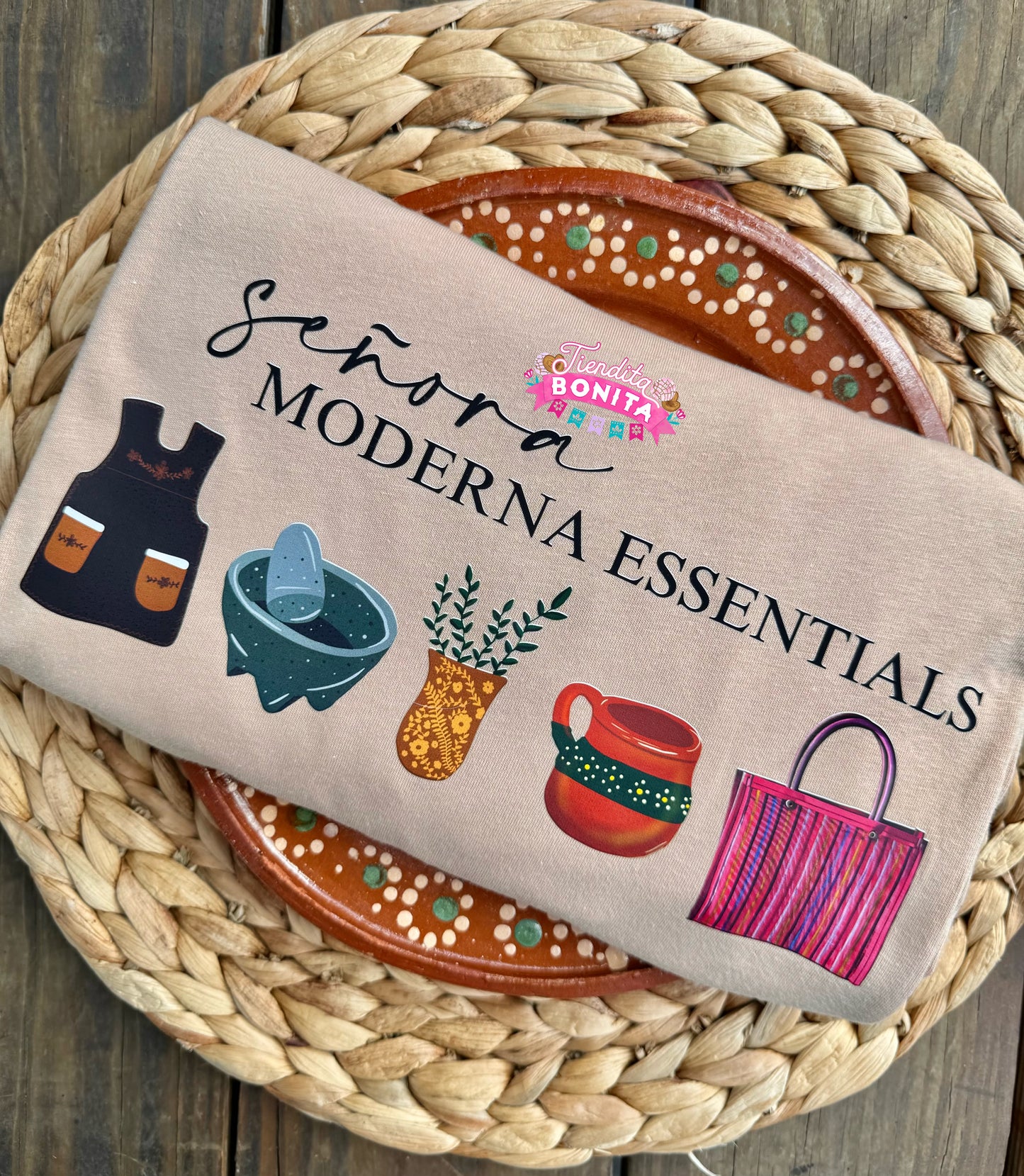 Señora moderna t-shirt