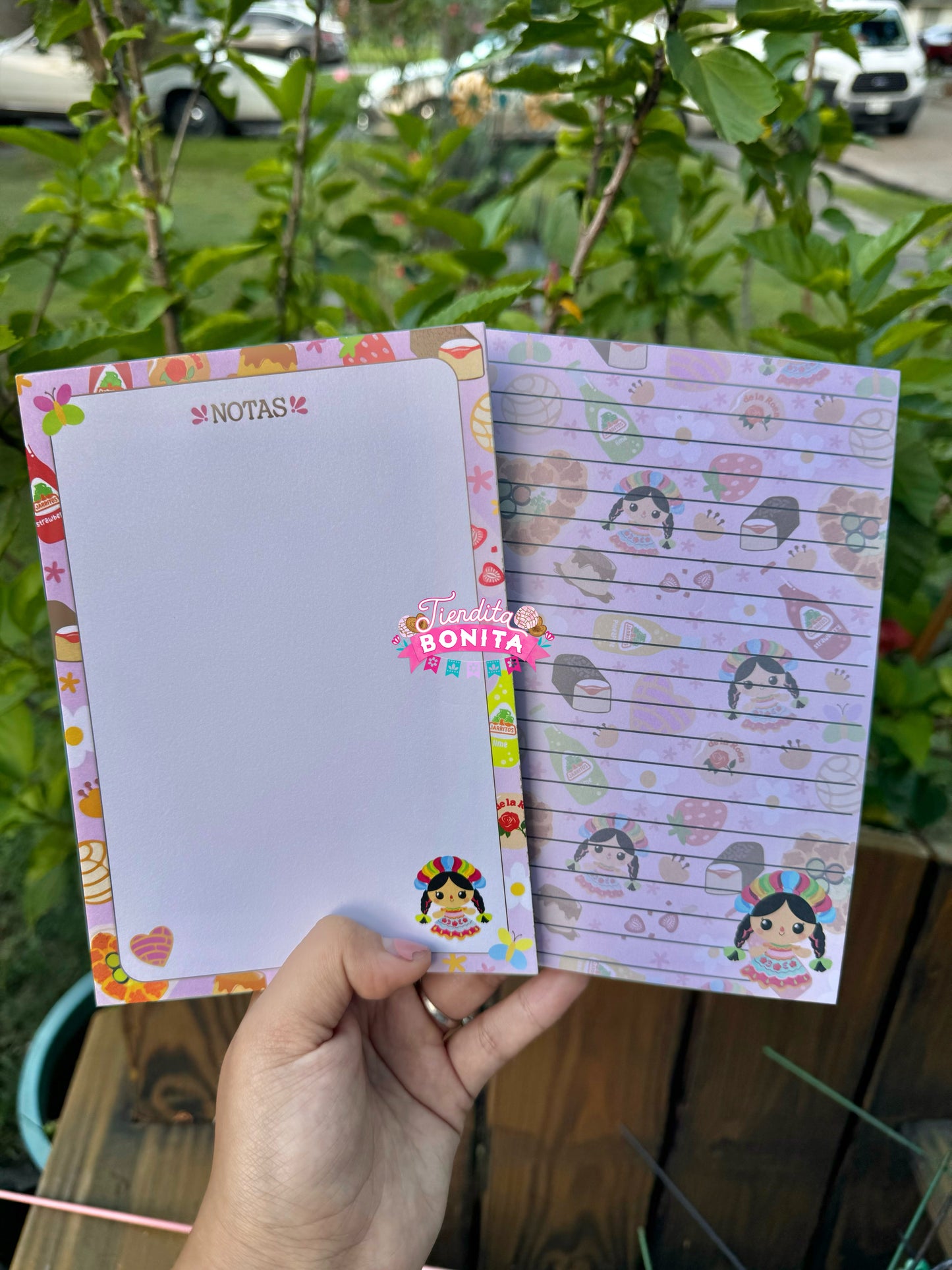 Antojitos note pad