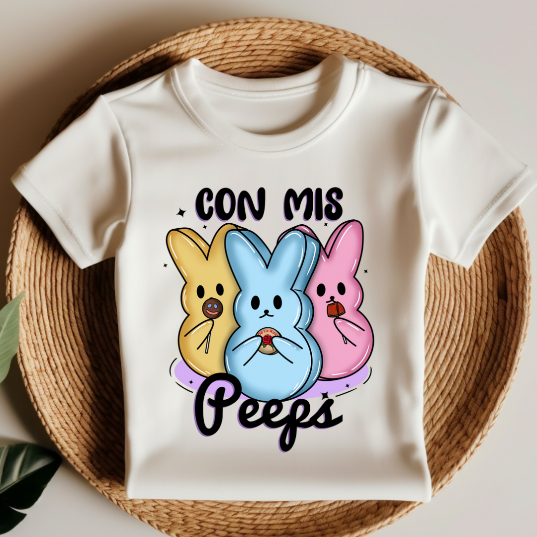Con mis peeps t-shirt