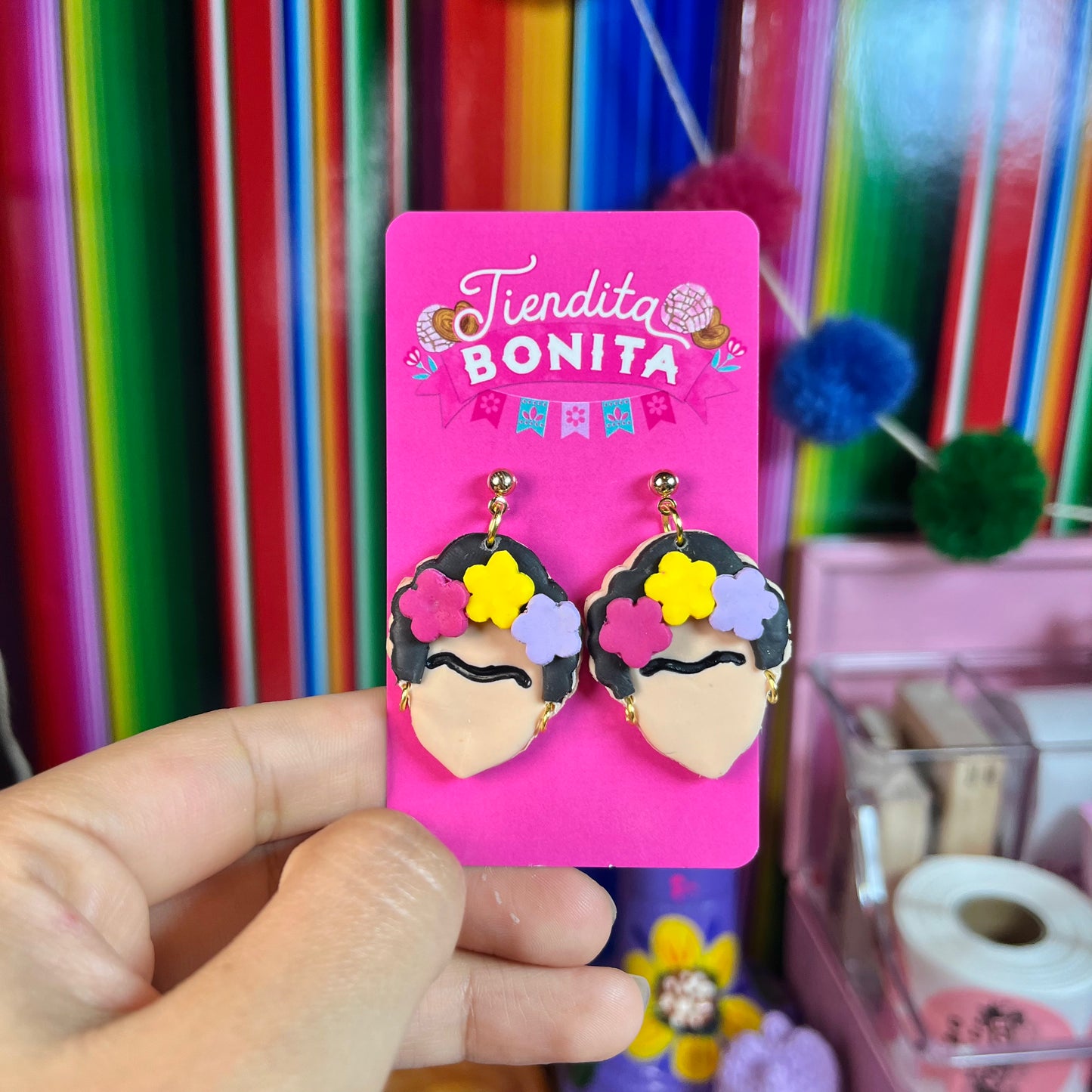 Frida Kahlo earrings