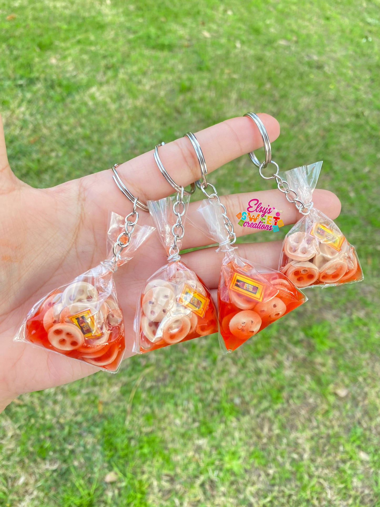Chicharron keychains