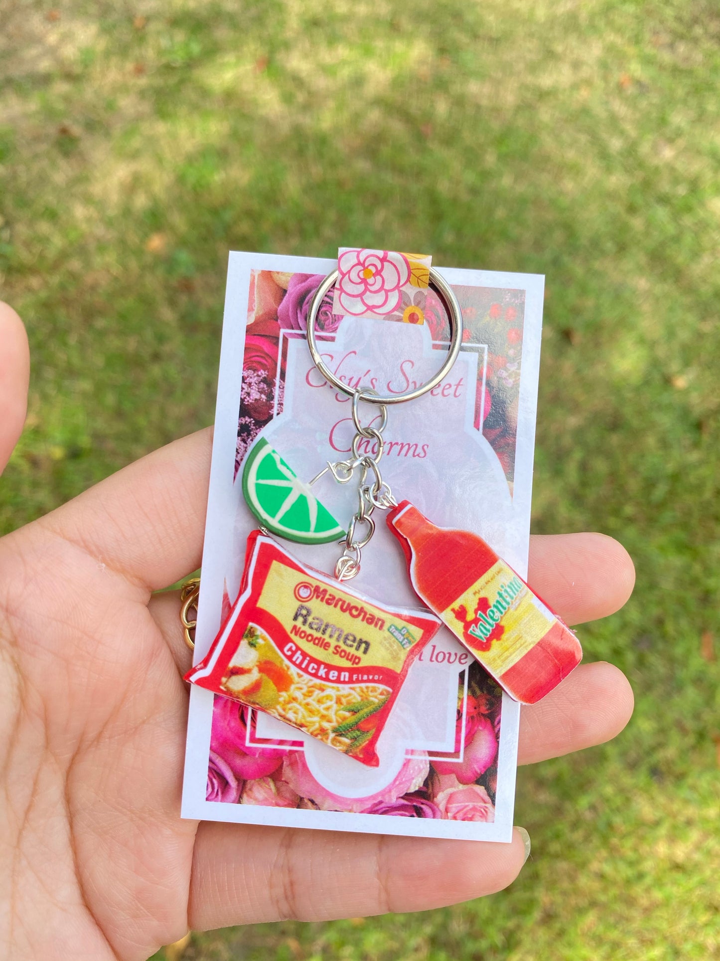 Maruchan keychain