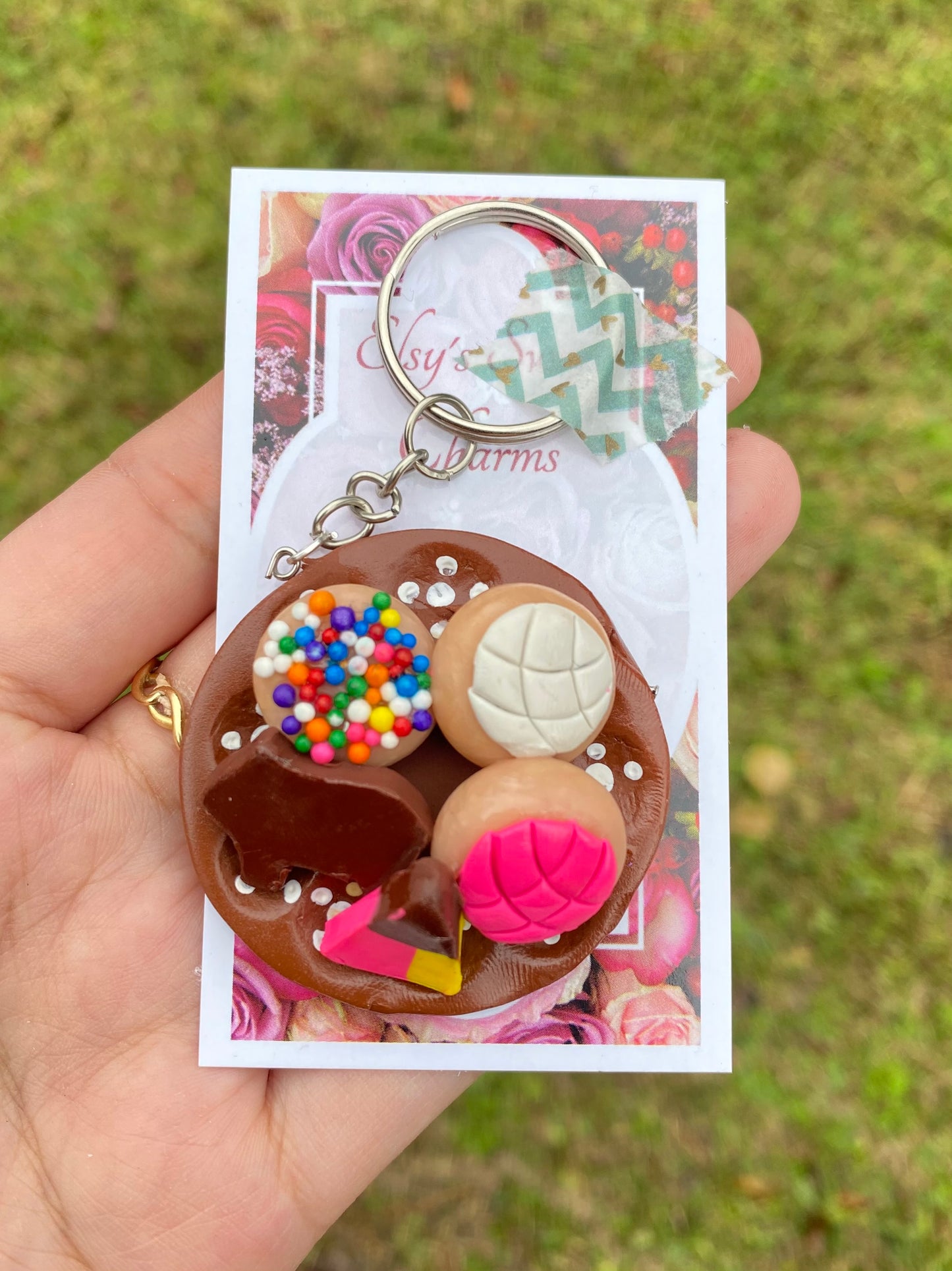 Pan dulce keychain