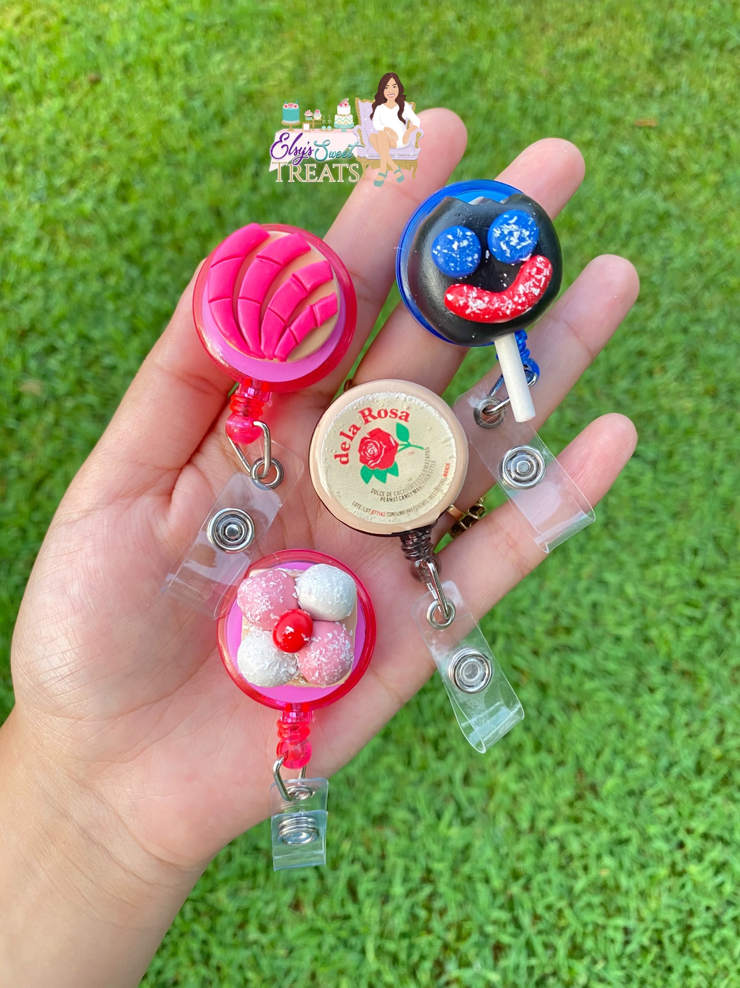 Concha , Paleta payaso , Mazapán , and Arcoíris Badge Reels