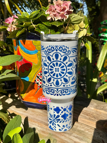 Talavera tumbler