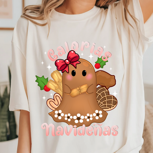 Calorias navideñas t-shirt