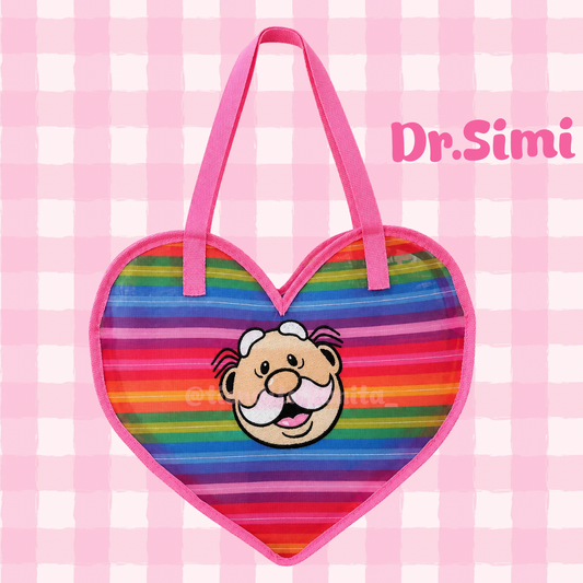 Dr. Simi embroidered bolsa de Mercado