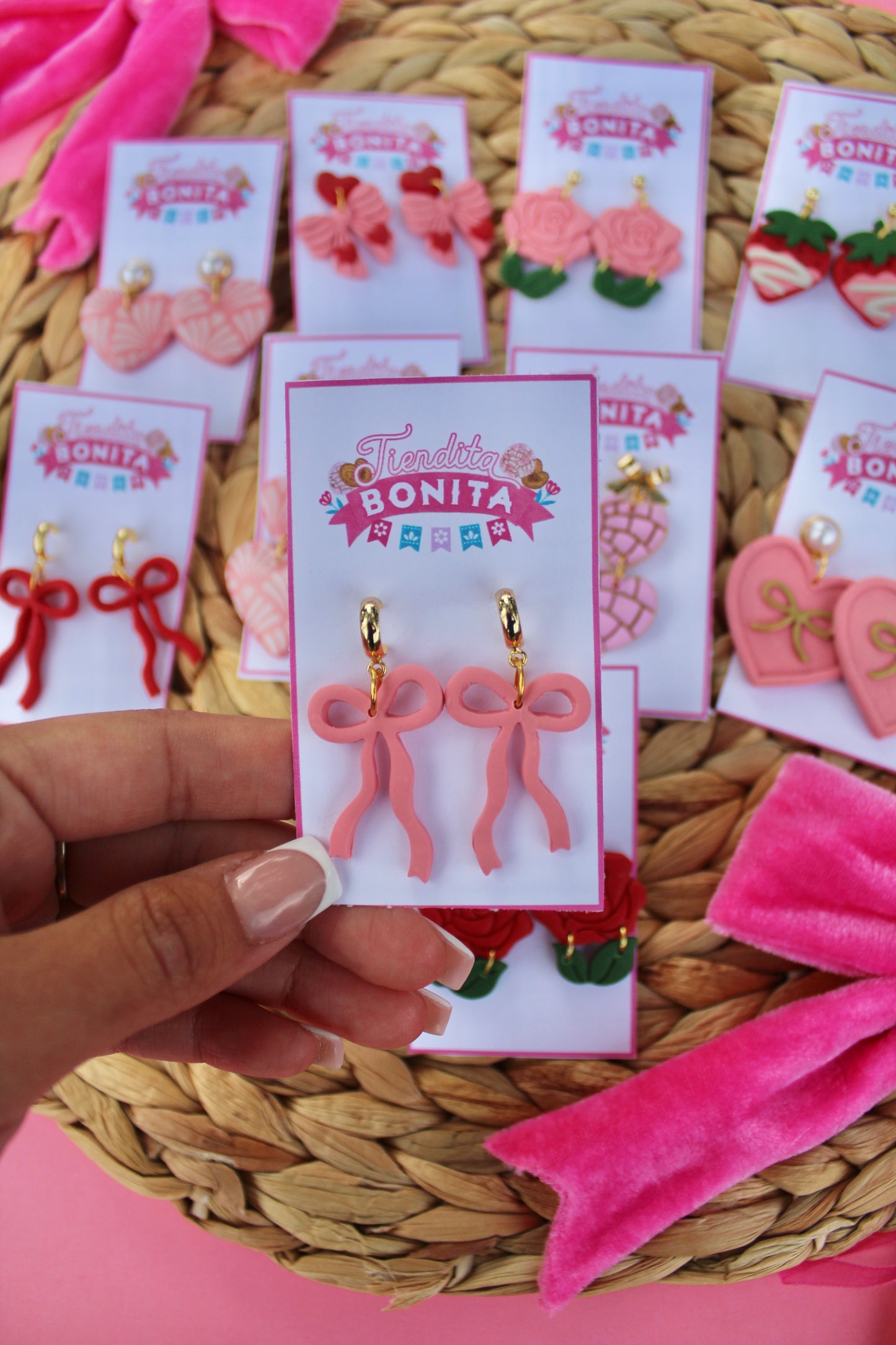 Pink coquette bows