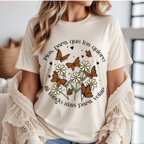 Mariposa monarca t-shirt