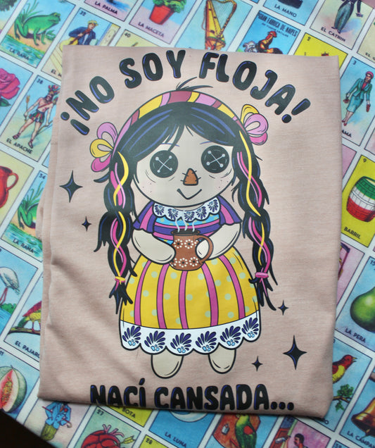 No soy floja t-shirt