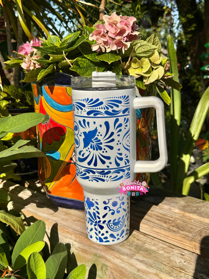 Talavera tumbler