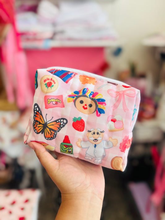 Coqueta Mexicana cosmetic bag