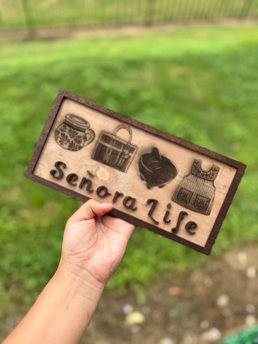 Señora life wood decor