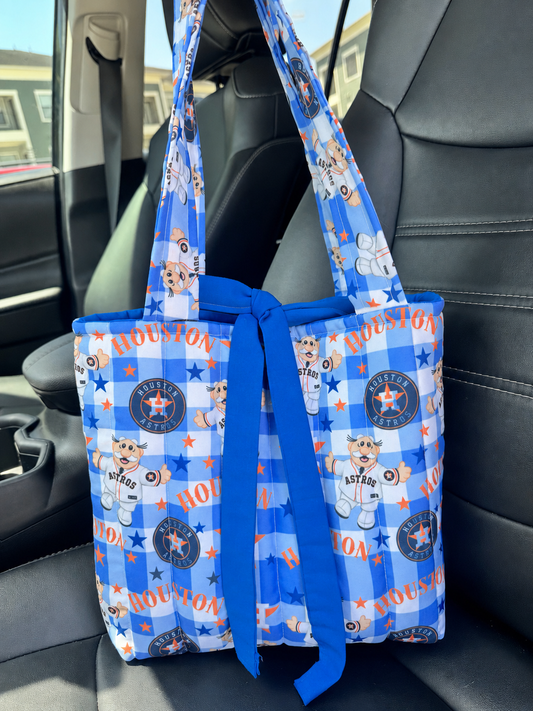Dr. Simi Astros quilted bag