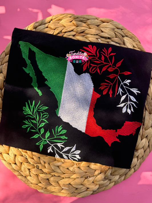 Mexican state embroidered t-shirt