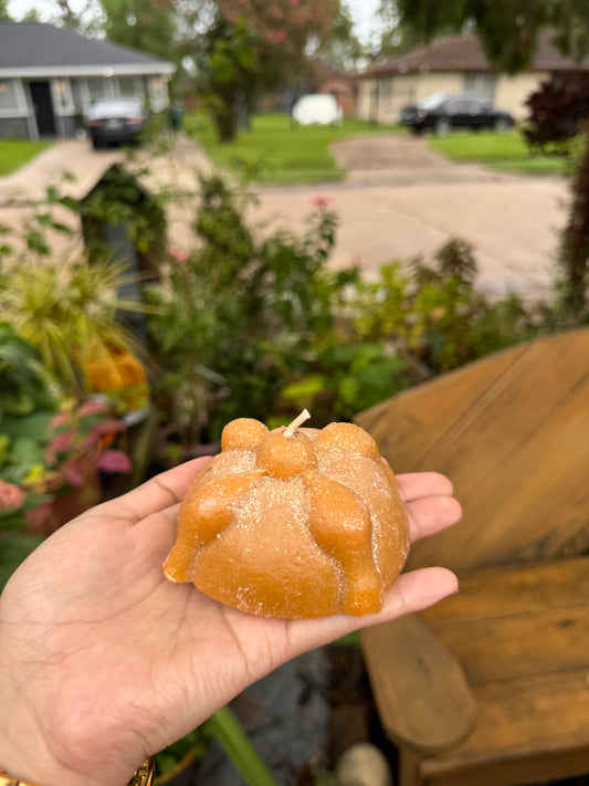 Pan muerto candle