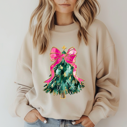 Christmas coquette crewneck