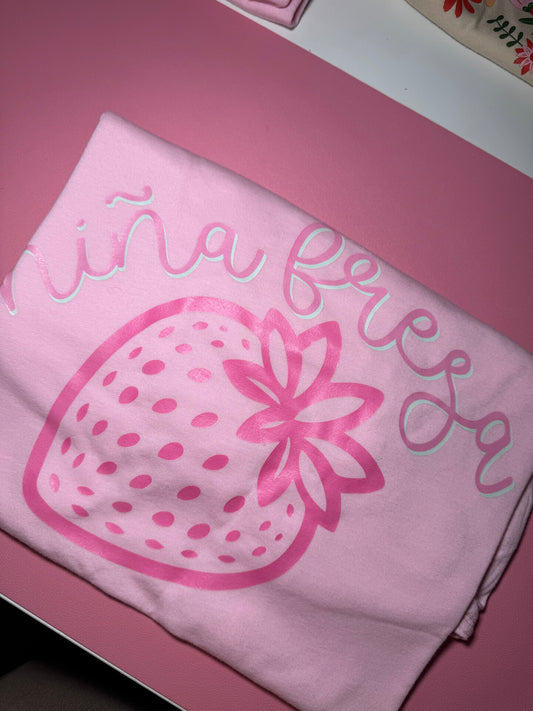 Niña fresa t-shirt