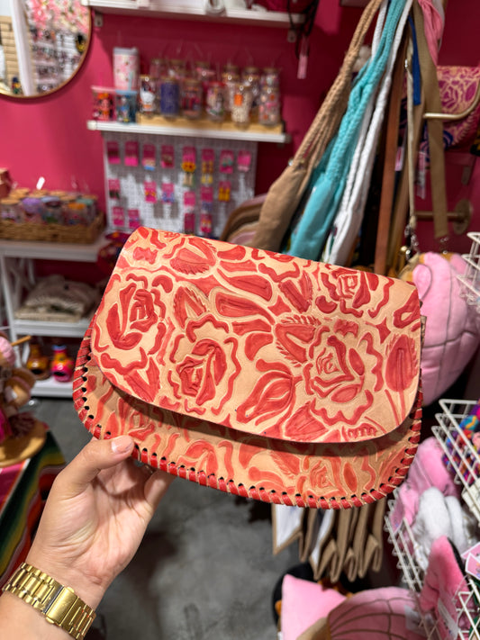 Rojo leather purse