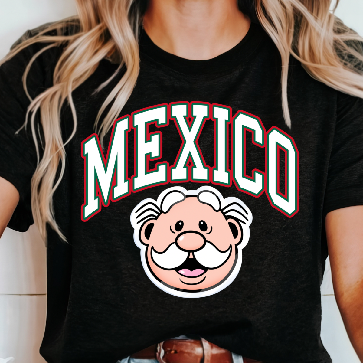 Mexico Dr simi crop top