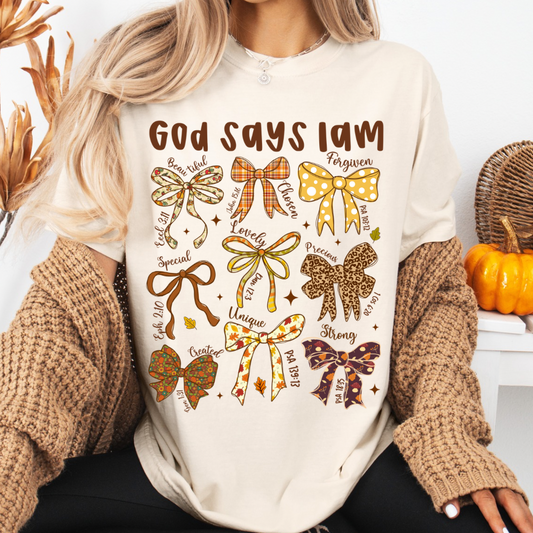 God says I am