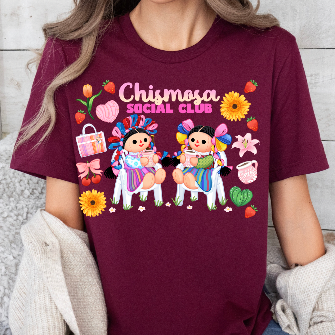 Chismosa social club t-shirt