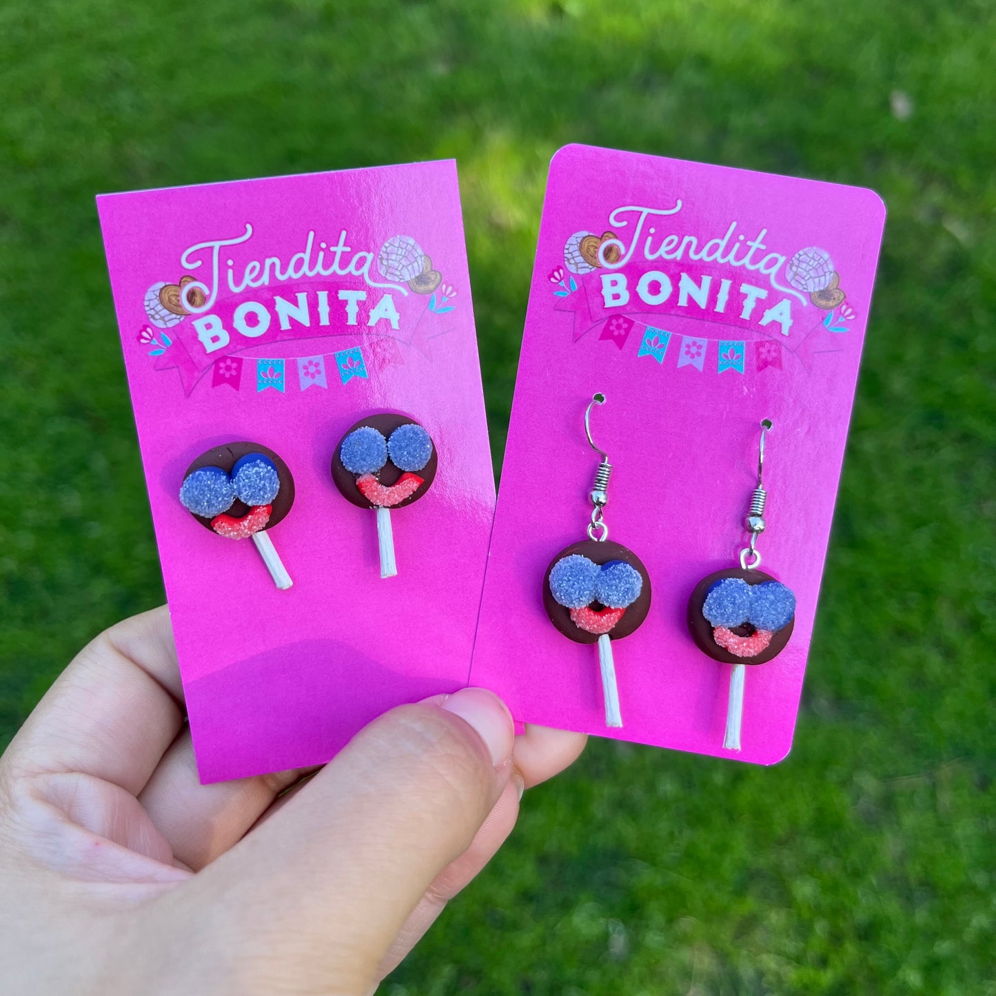 Paleta payaso earrings