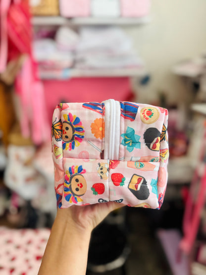Coqueta Mexicana cosmetic bag