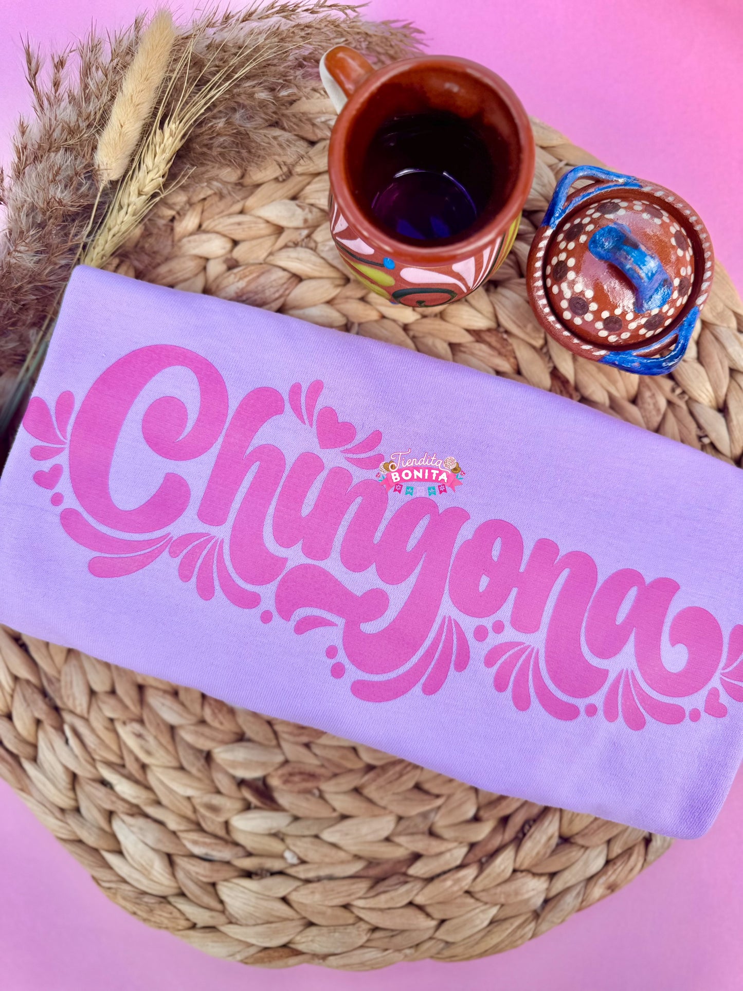 Pink chingona t-shirt