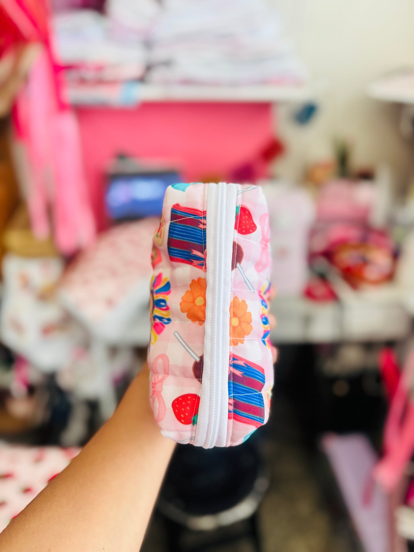 Coqueta Mexicana cosmetic bag