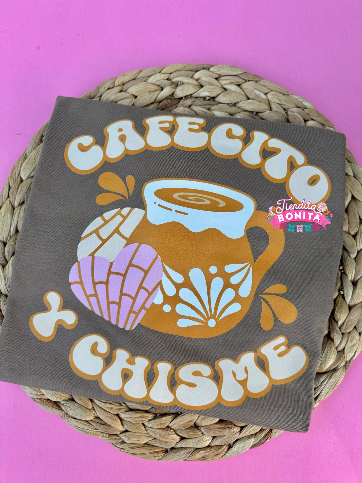 Cafecito y chisme t-shirt Talavera shirt