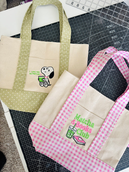 Canvas tote