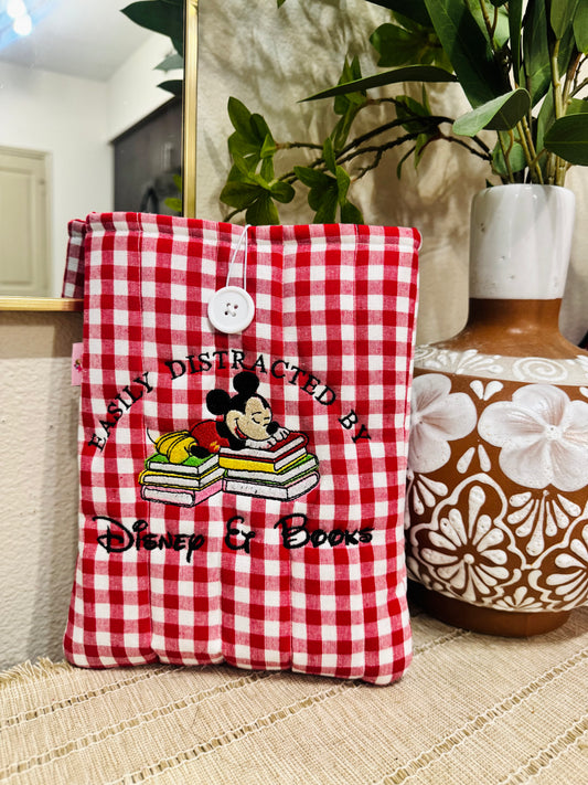 Disney & books embroidered Booksleeve