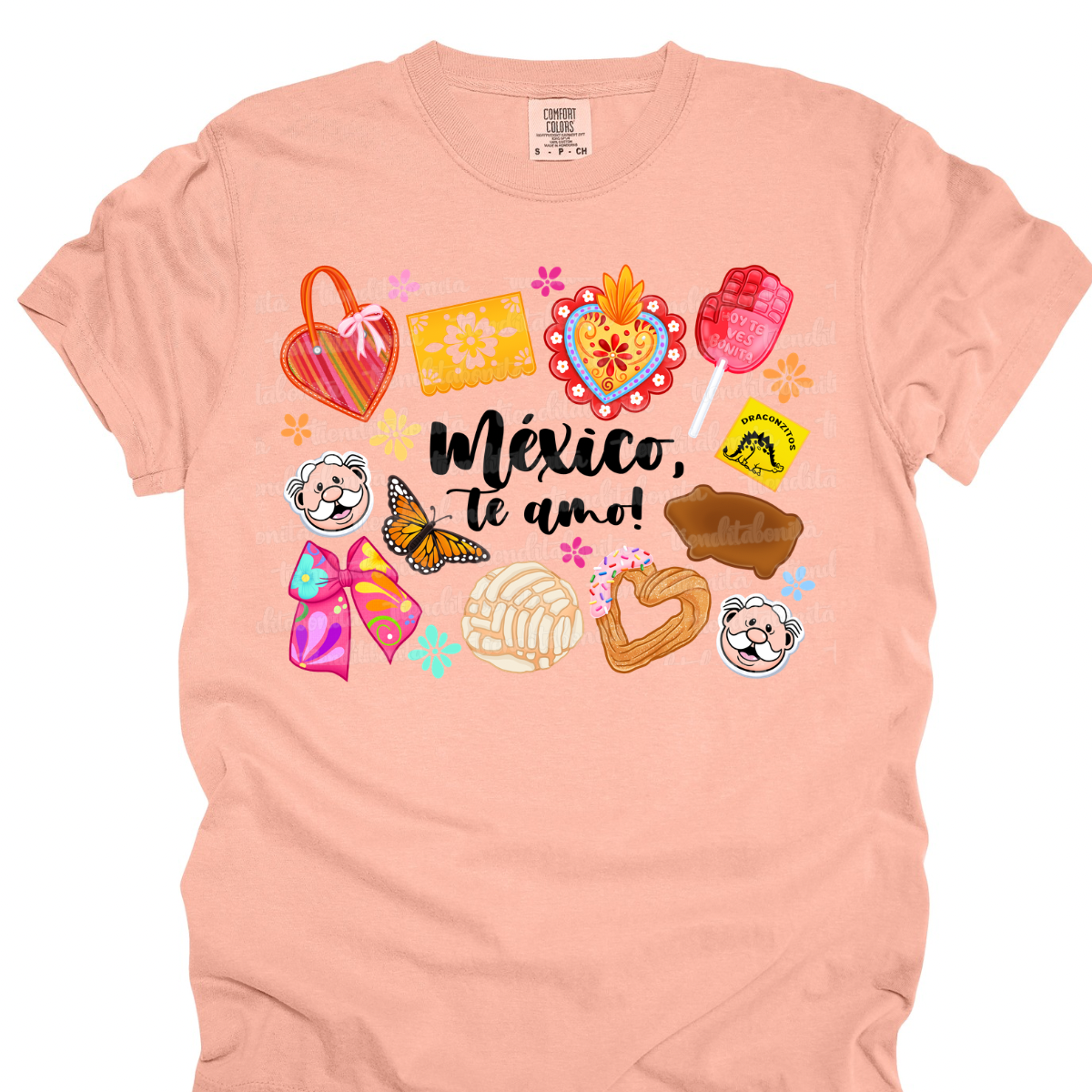 Mexico, te amo tshirt