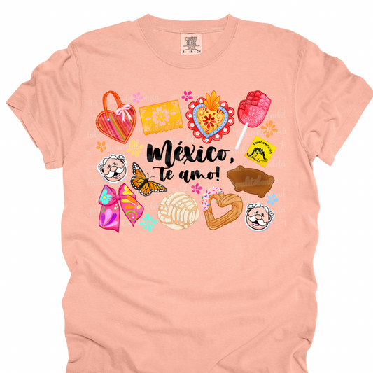 Mexico, te amo tshirt