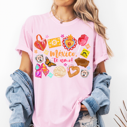 Mexico, te amo tshirt