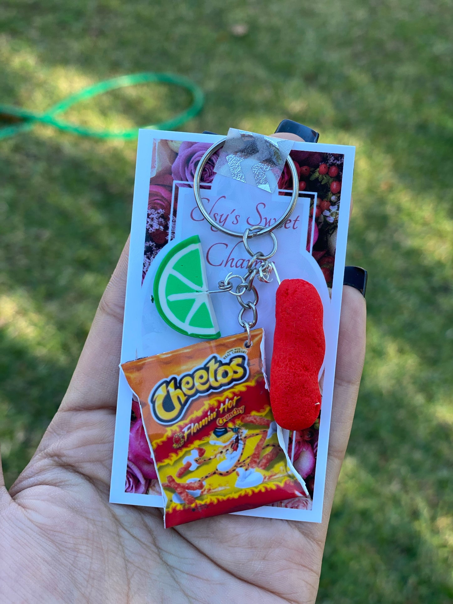 Hot Cheetos keychain