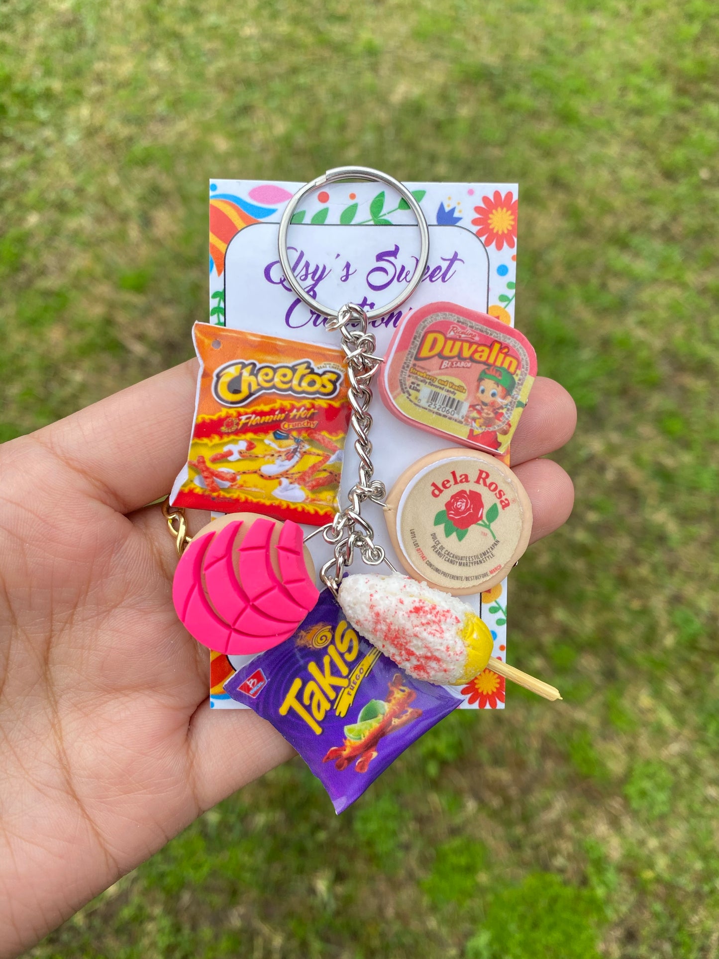 Antojitos keychain