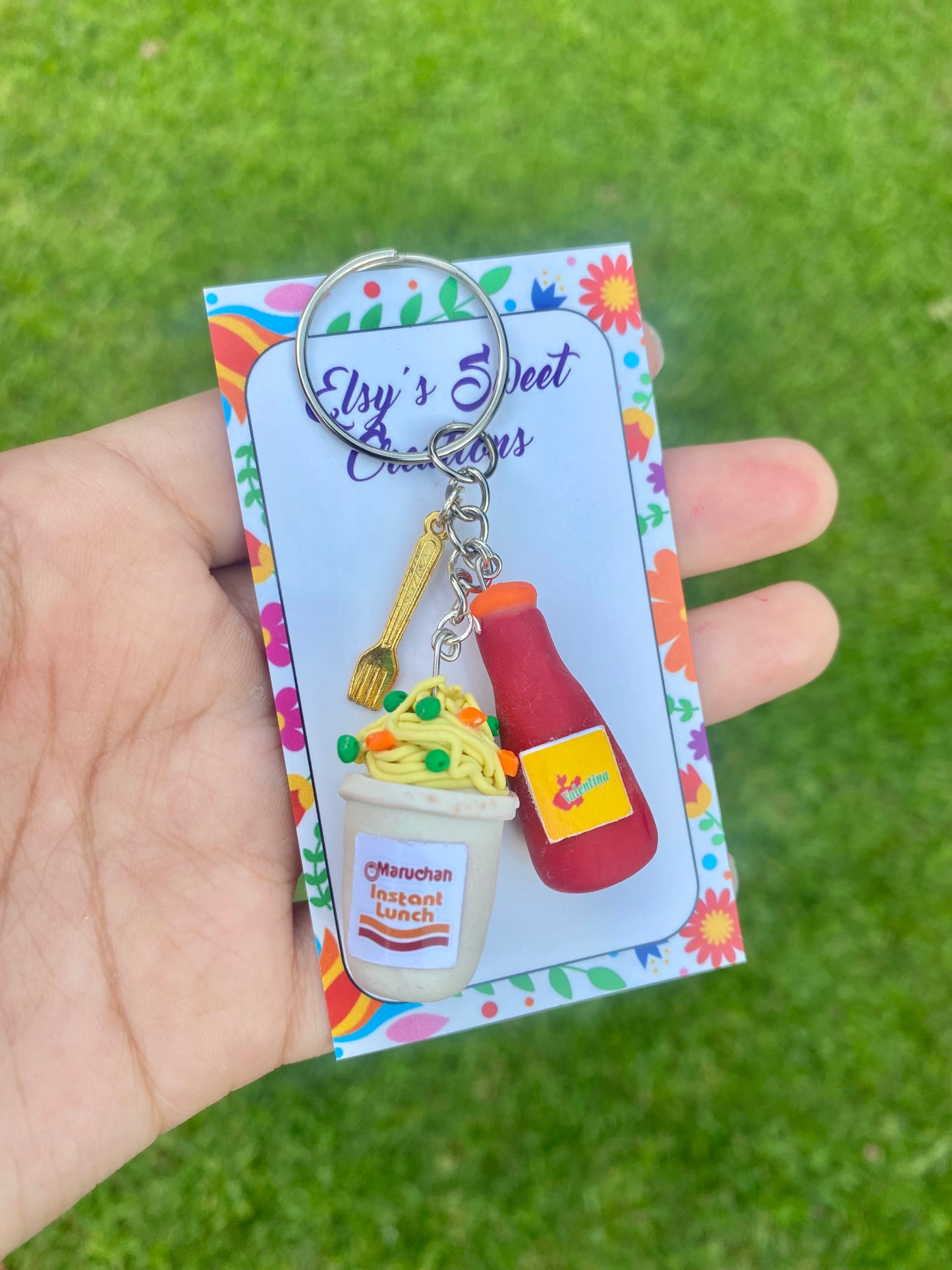 Maruchan keychain