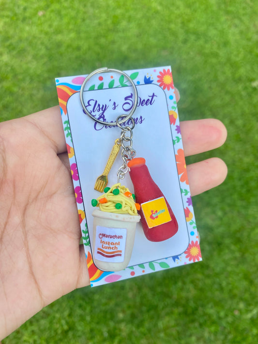 Maruchan keychain