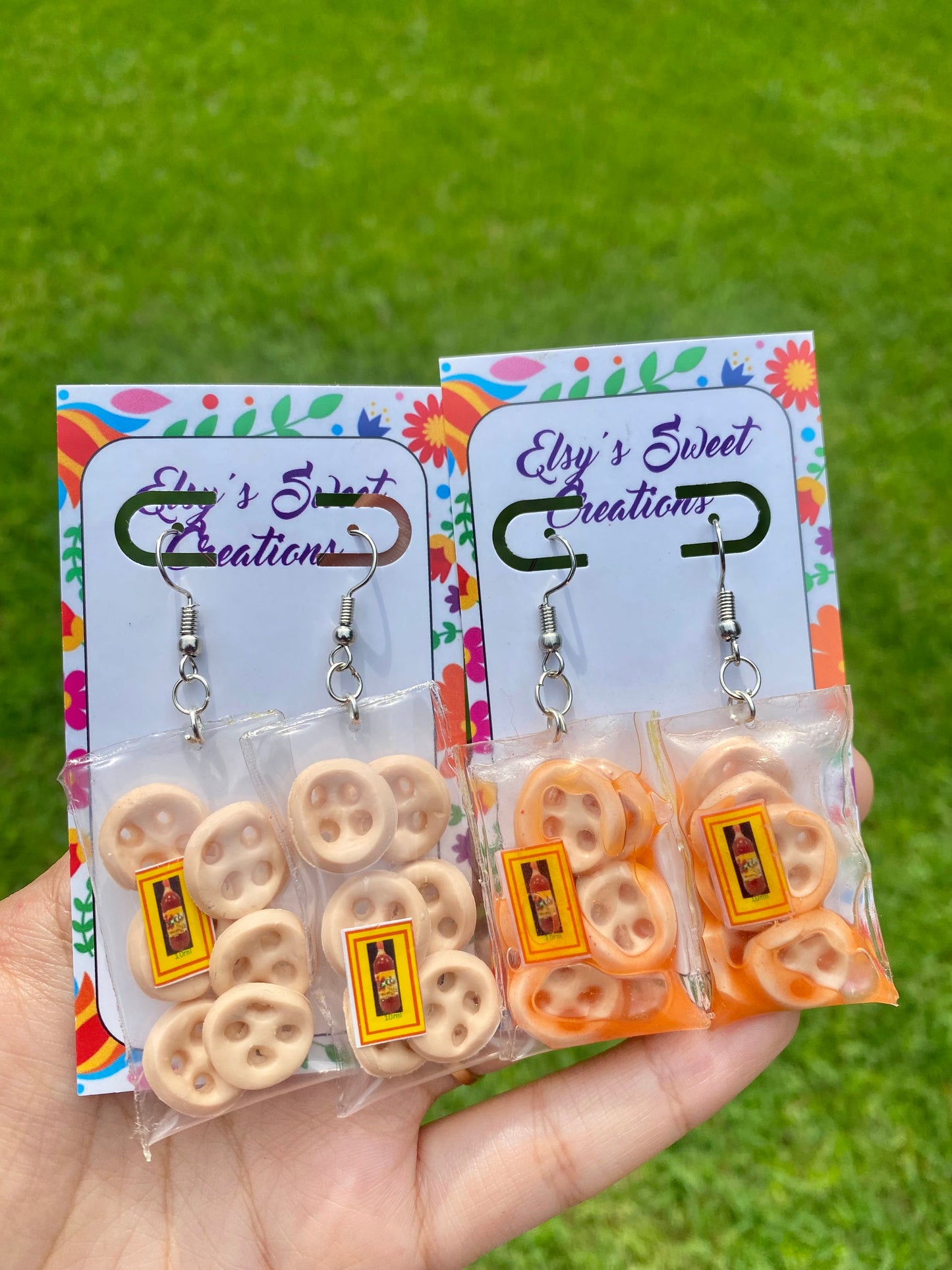 Chicharron earrings